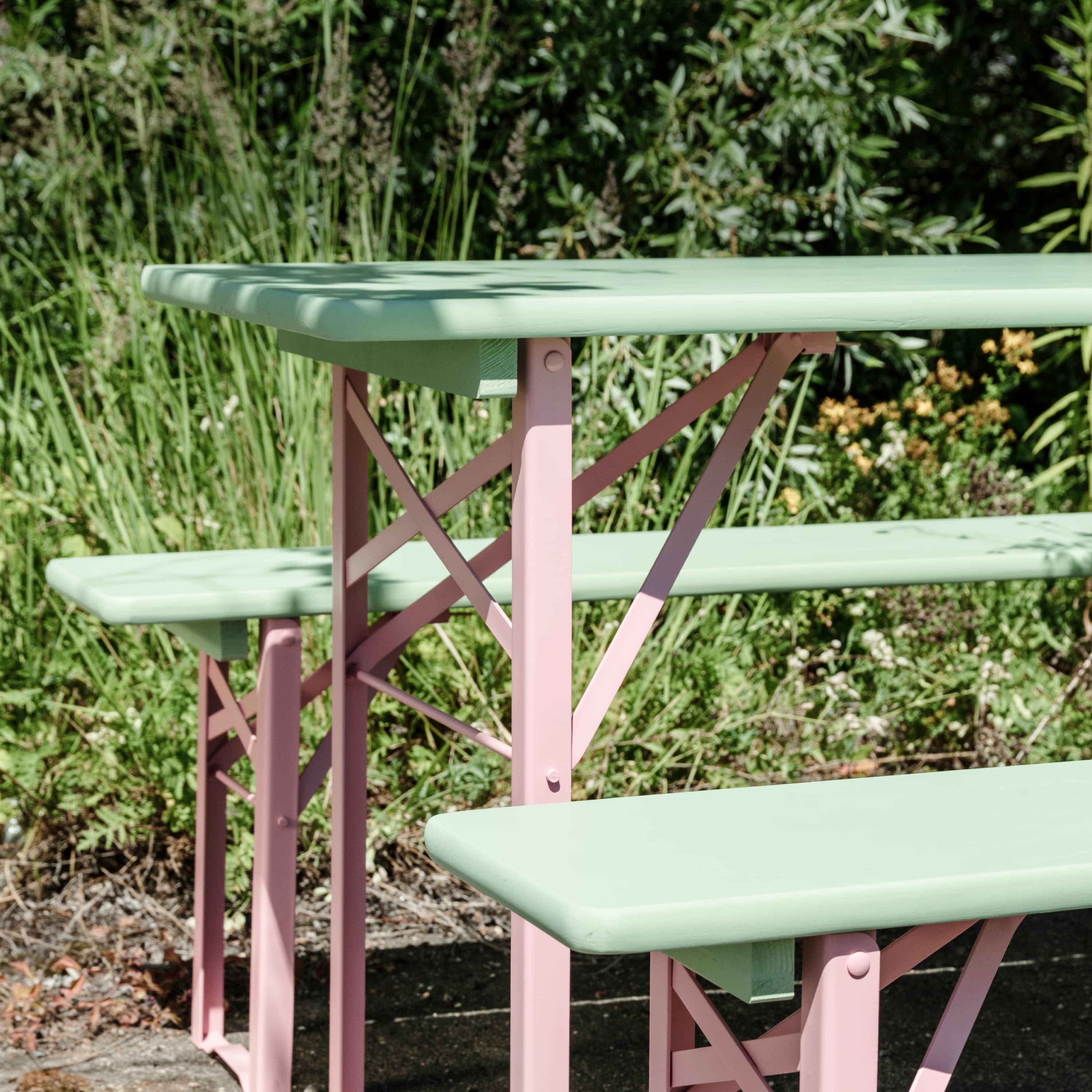 Piani tavolo e piani panca tenda da birra