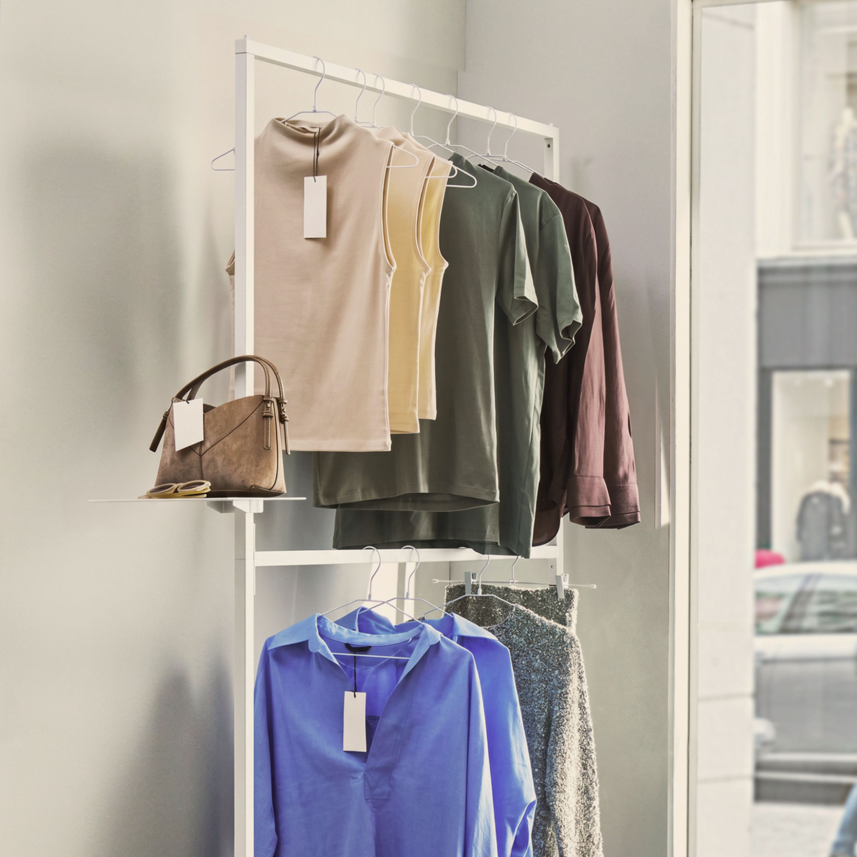 Clothes Rack Shelf