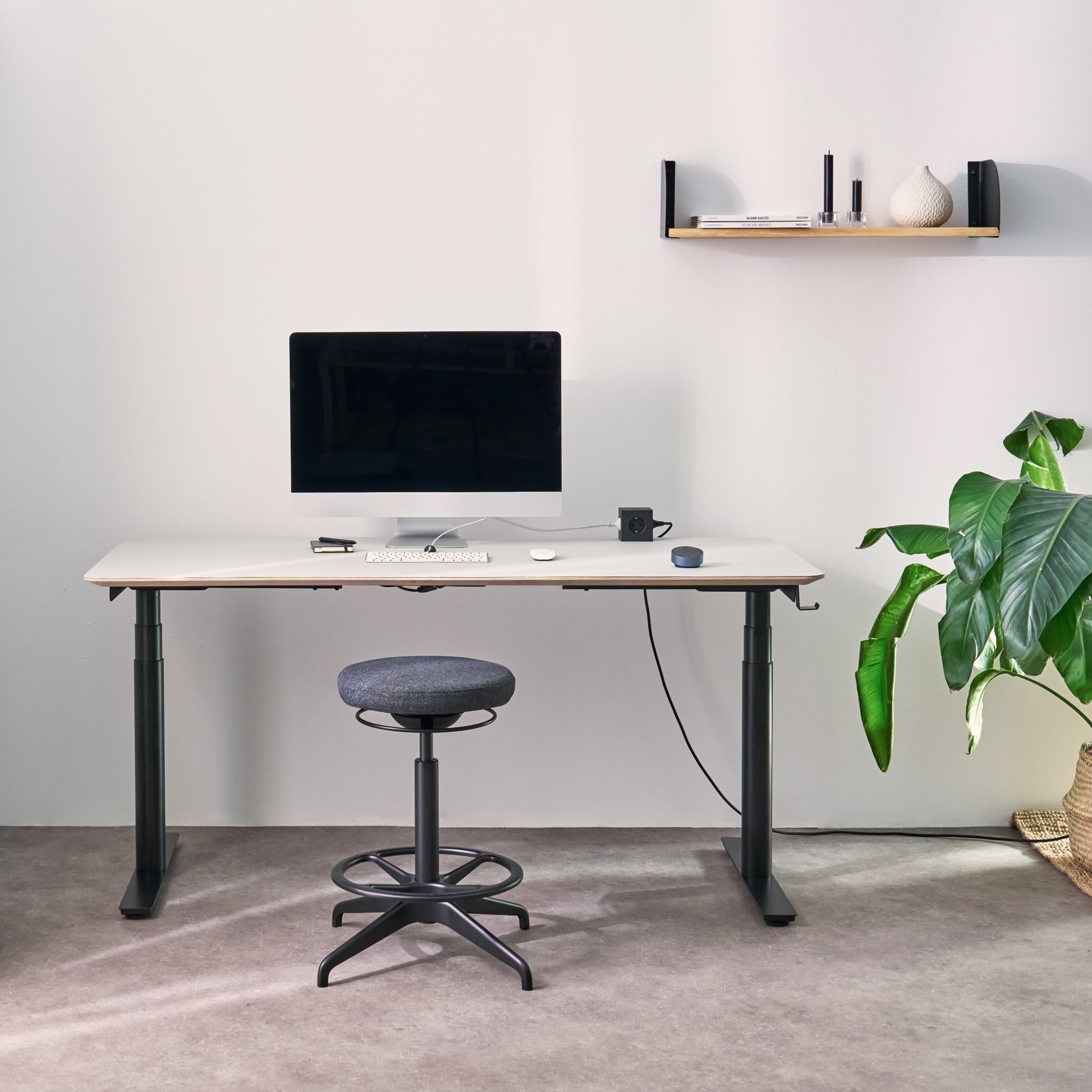 Bastidor de la mesa EXPERT RUND regulable en altura