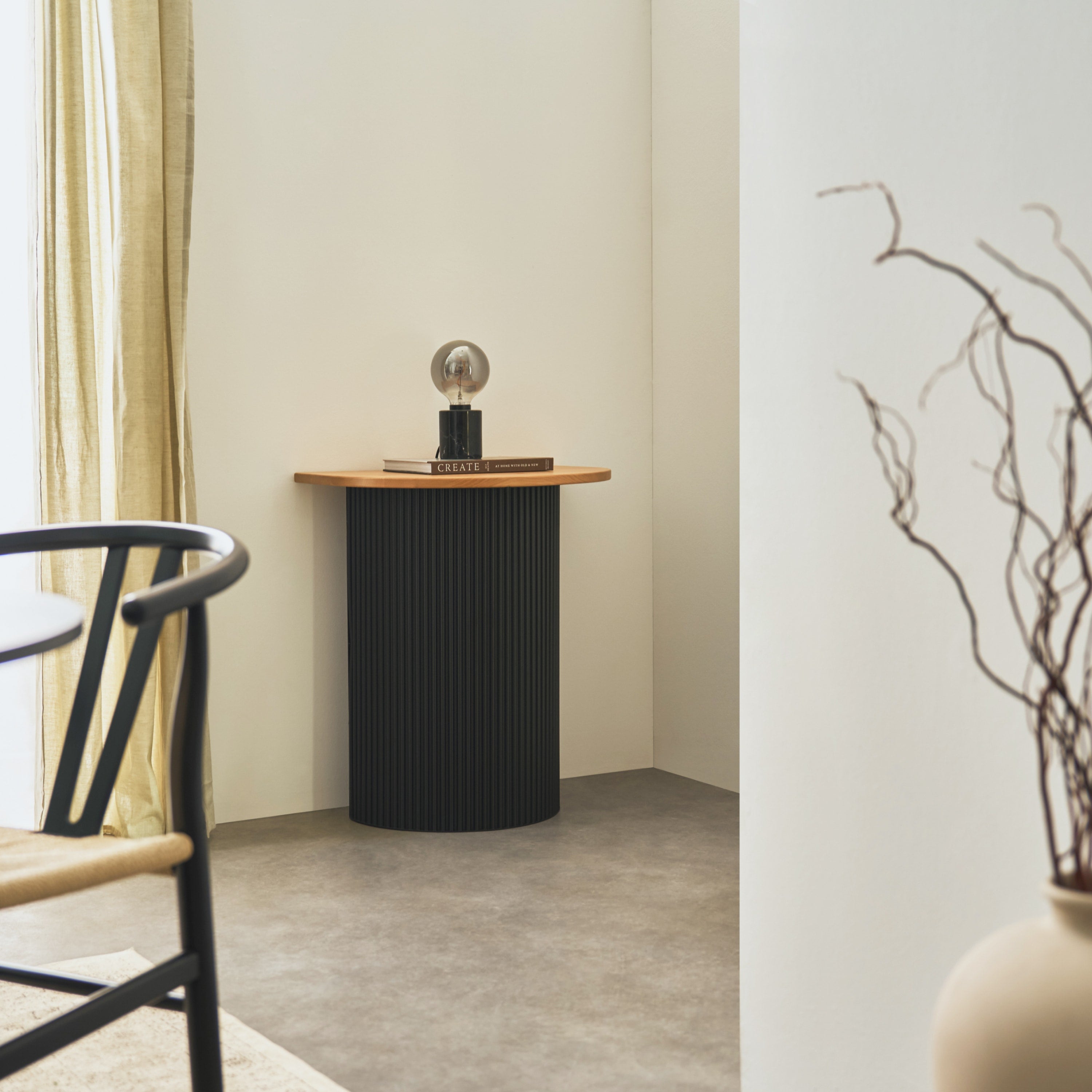 SEMICIRCLE WAVY table column