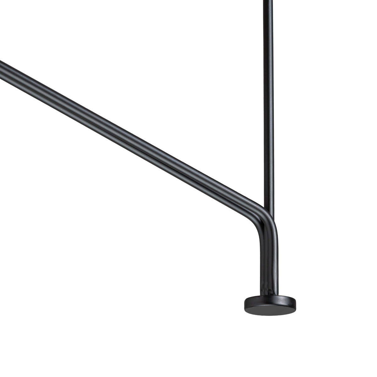 Set of 2 TEGEL shelf brackets with stand