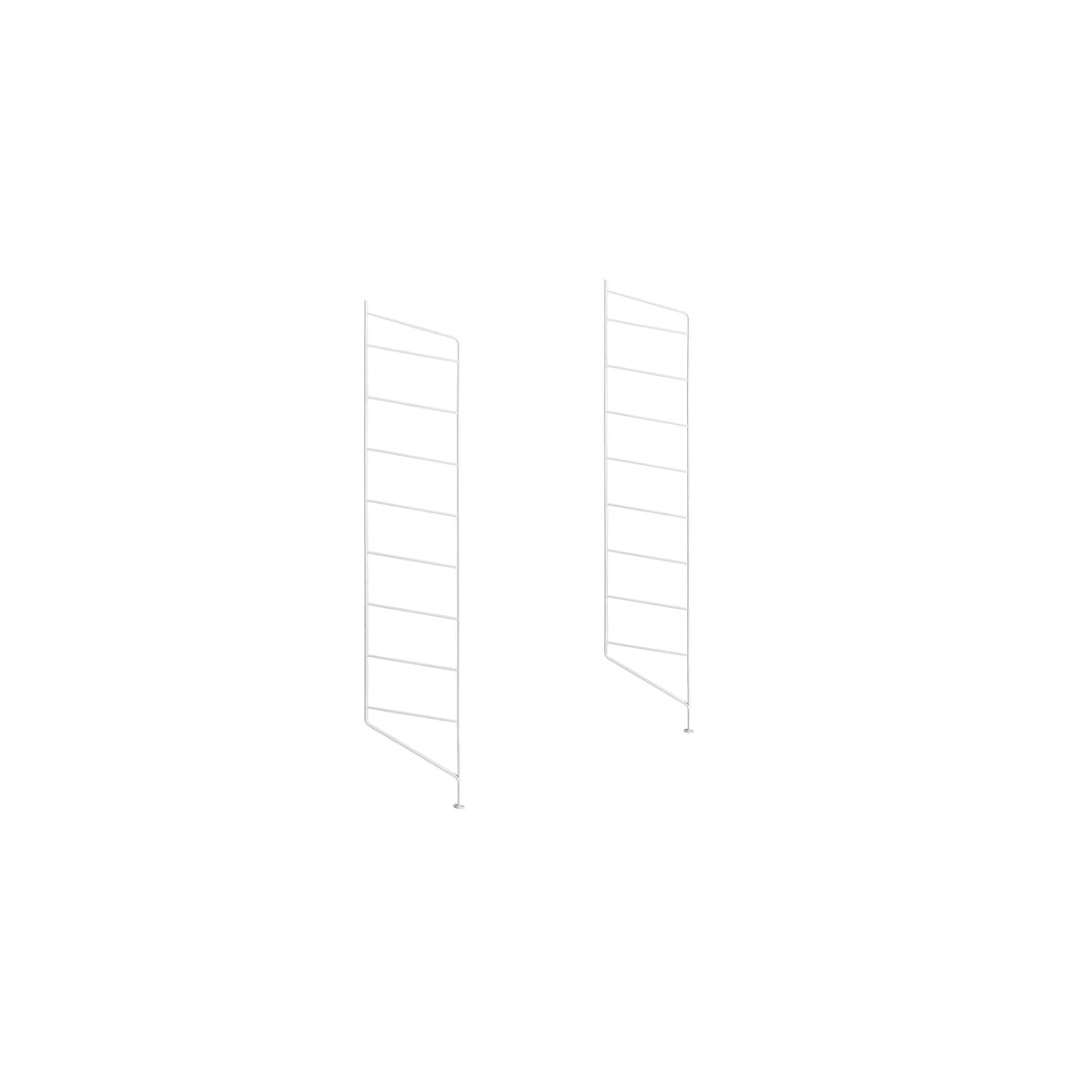 Set of 2 TEGEL shelf brackets with stand