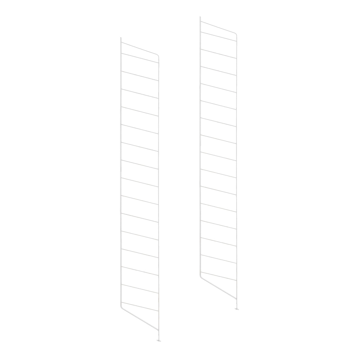 Set of 2 TEGEL shelf brackets with stand