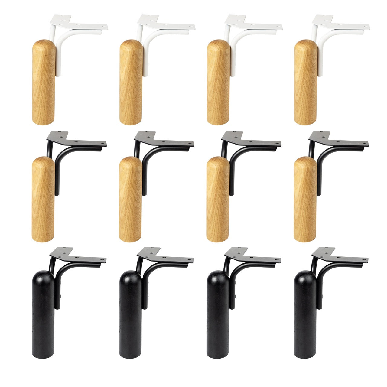 Set di 4 piedini per mobili OSKAR