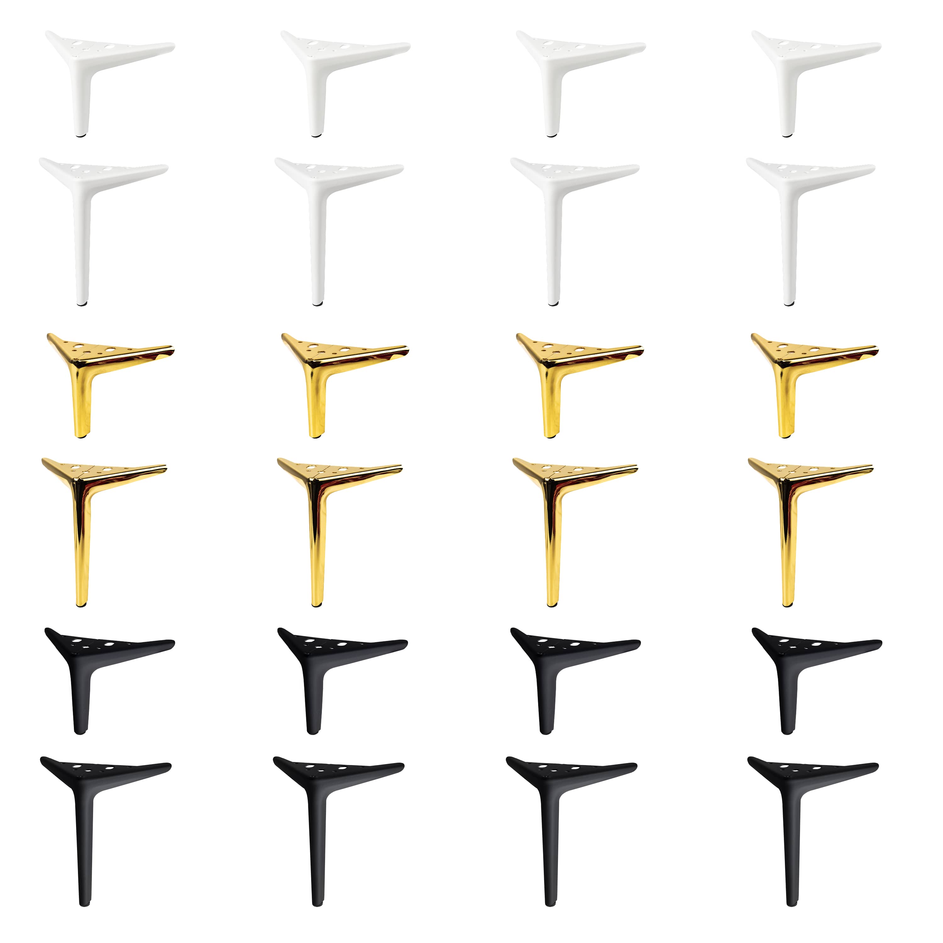 Set van 4 meubelpoten TRIANGLE