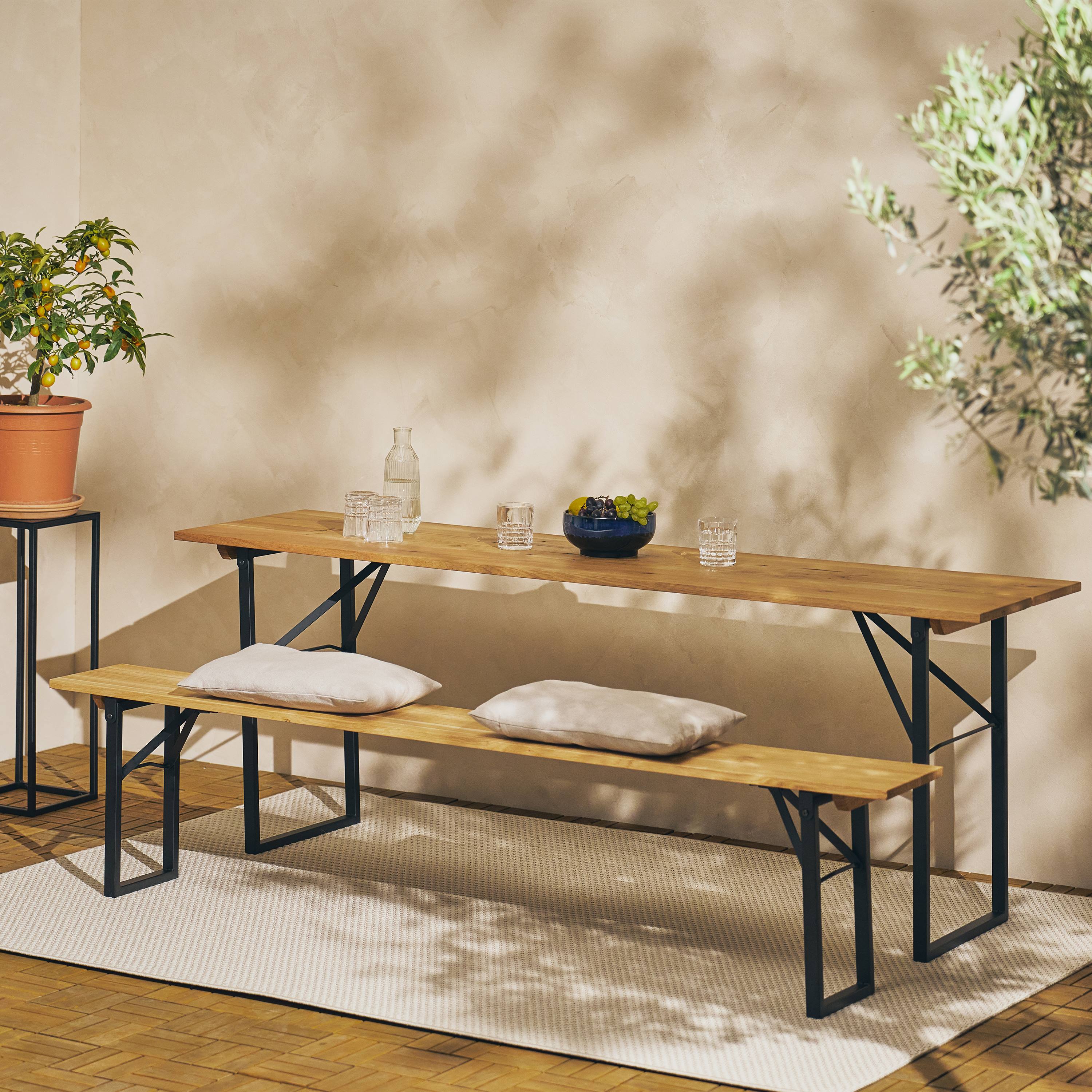 Set of 2 furniture frames BIERZELT RECHTECK