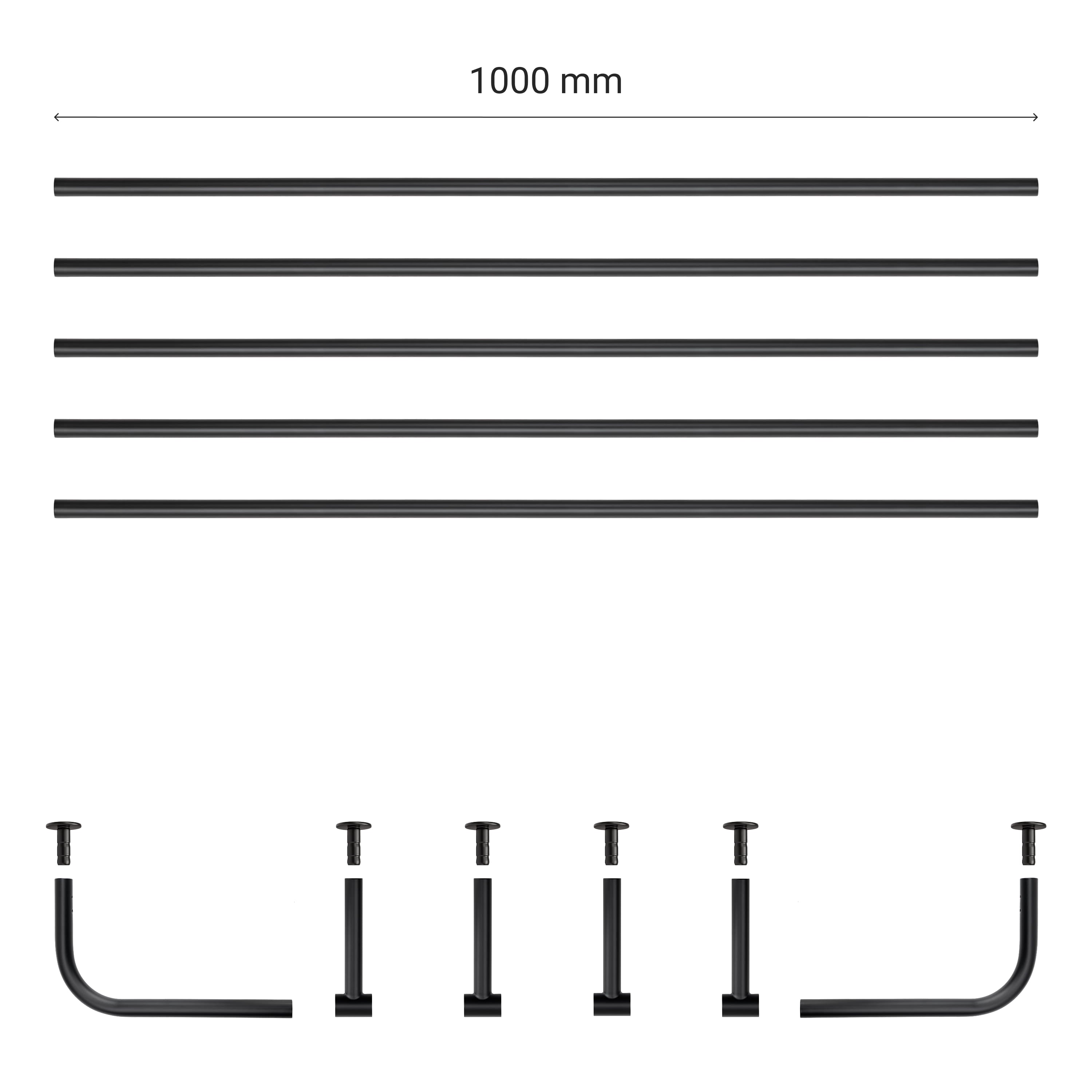 Curtain rod ROUND