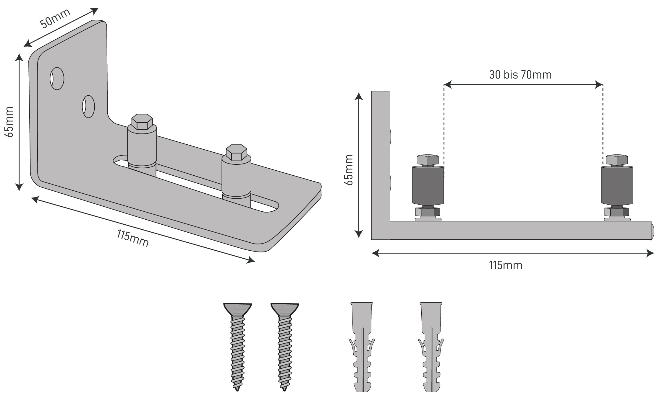 Les dimensions