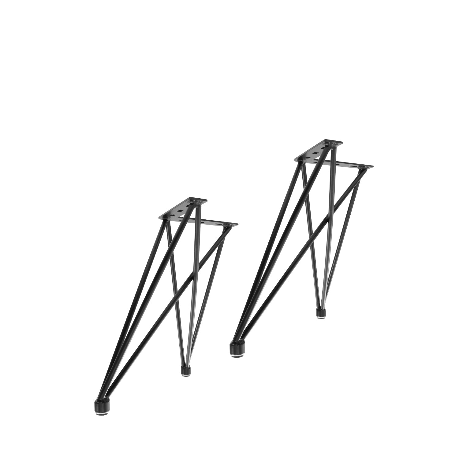 Lot de 2 piétements de table X ADJUSTABLE