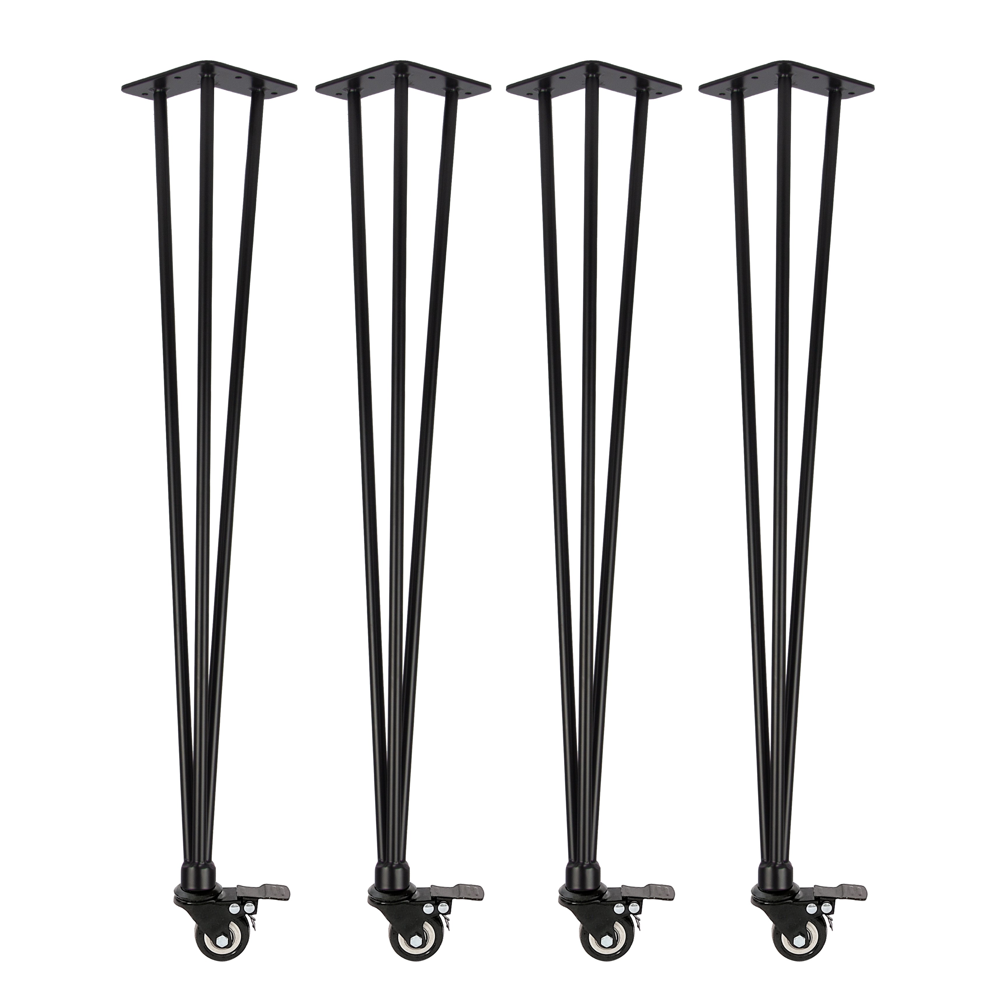 Set van 4 HAIRPIN Legs n' Roll