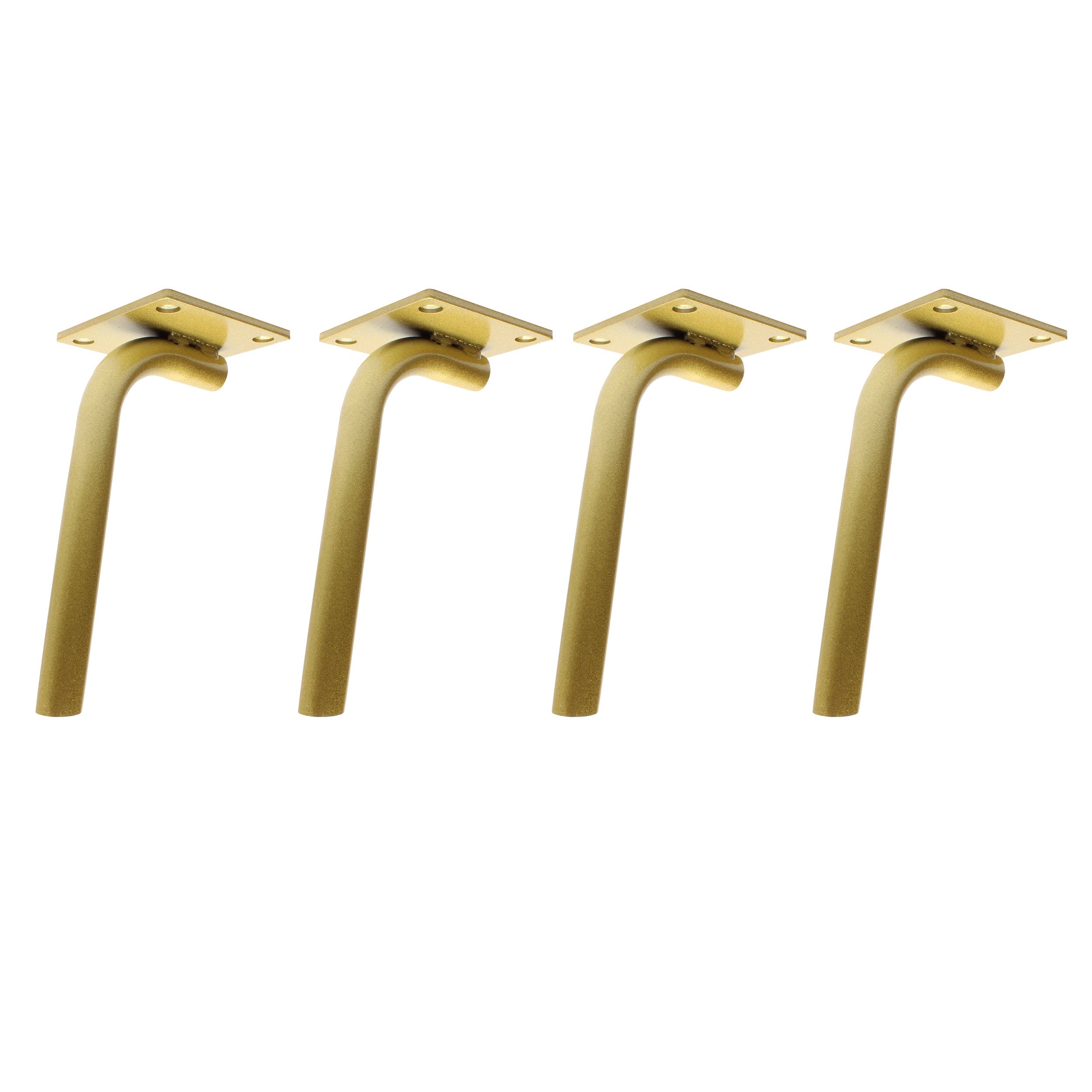 Lot de 4 pieds de meubles CURVED
