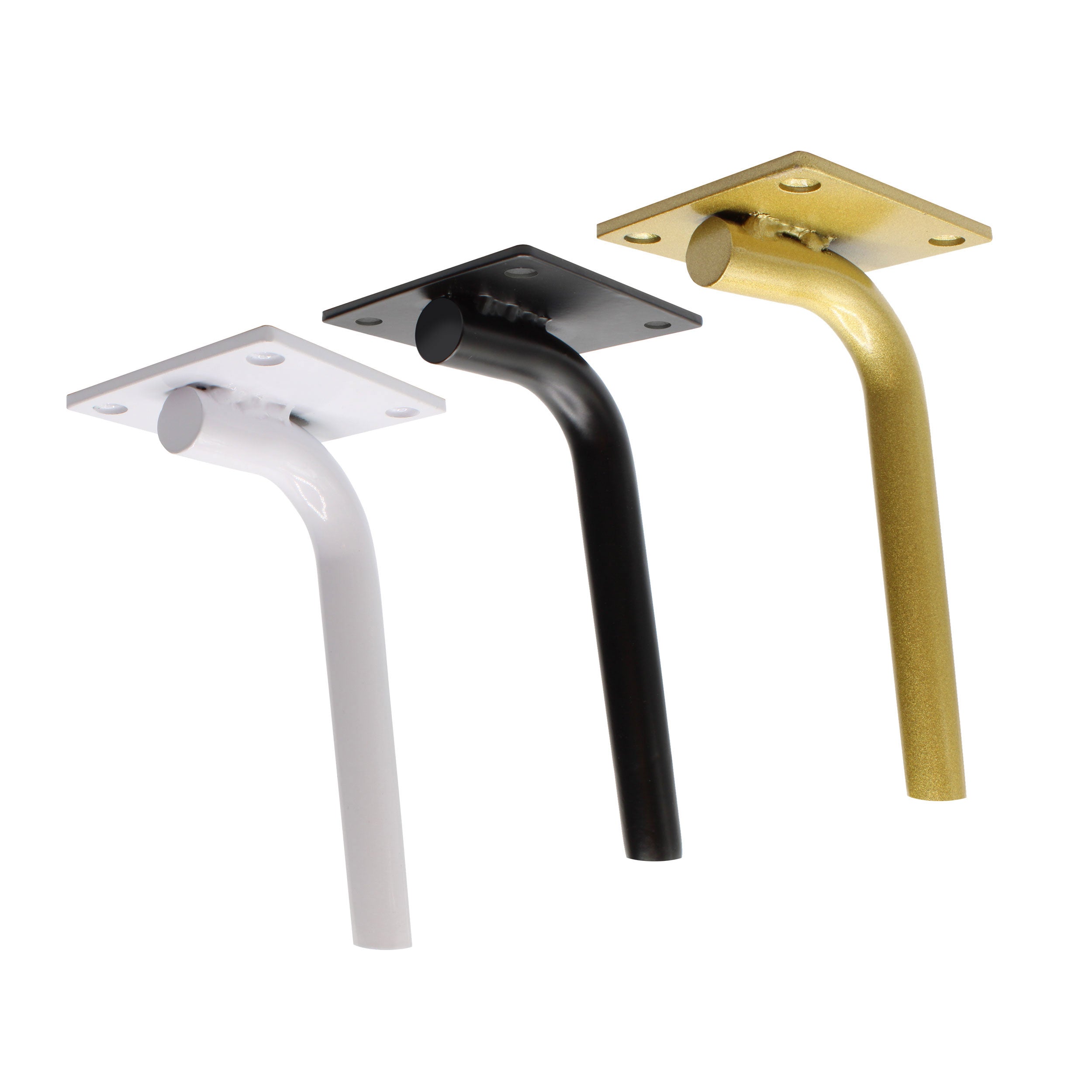 Set van 4 meubelpoten CURVED