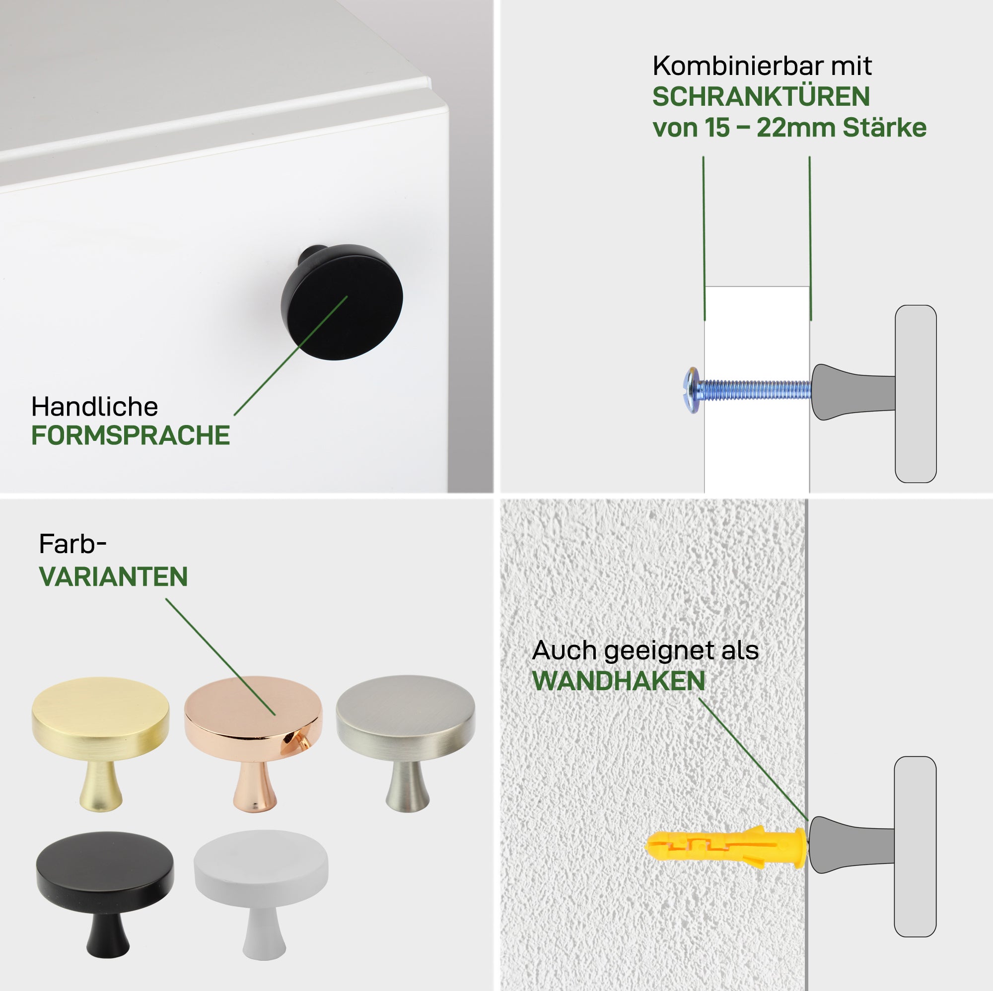 Möbelgriff KREISEL