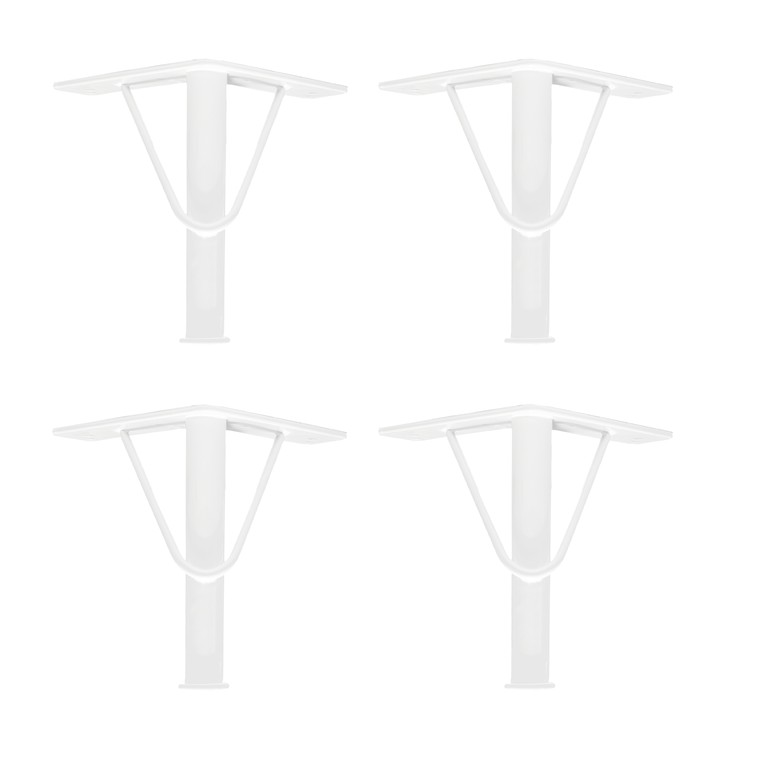 Juego de 4 pies para muebles V-PIPE