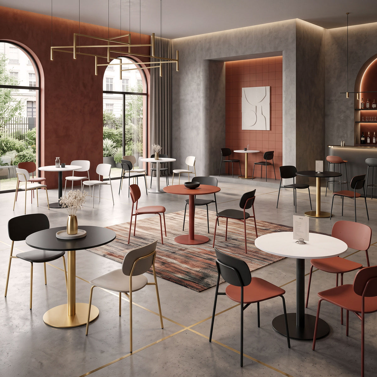 Bistro table SINGLE-ROUND
