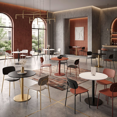 Tavolo da bistrot SINGLE-ROTONDA
