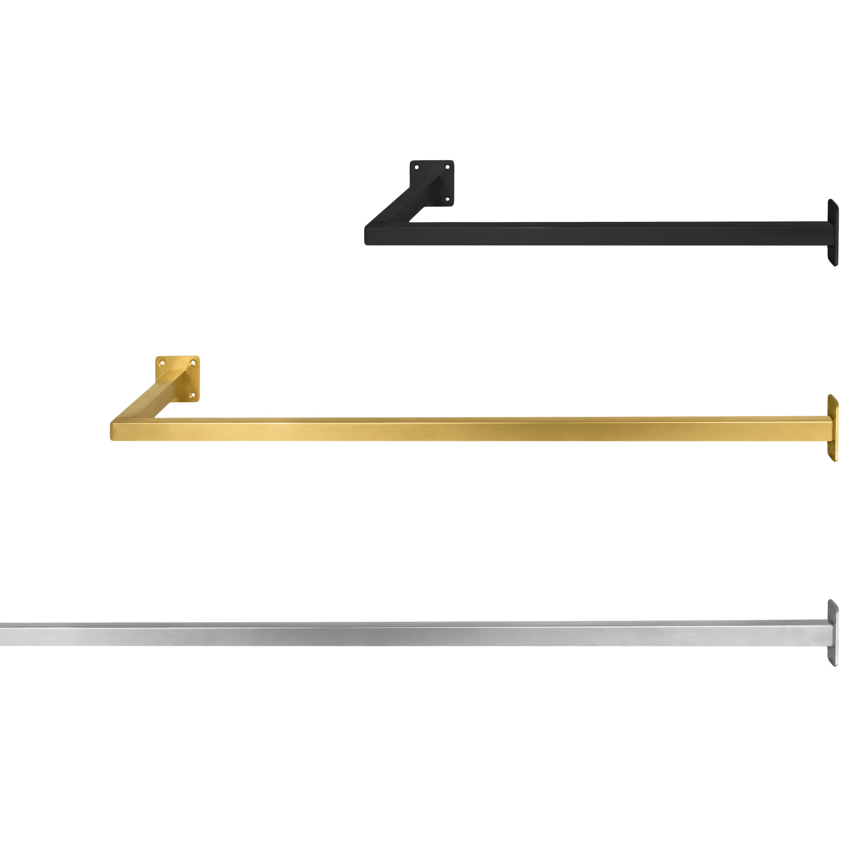 Kleiderstange ÜBERECK Wand