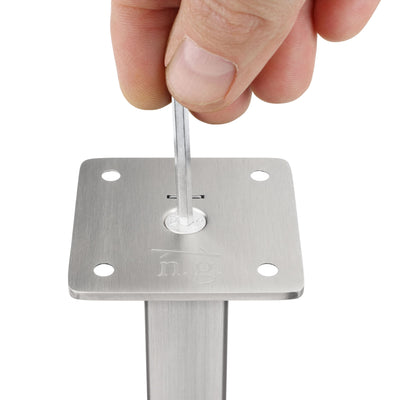 Kleiderstange ÜBERECK Wand