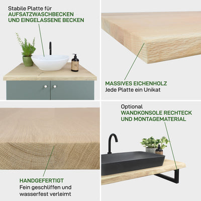 Wastafel EICHE