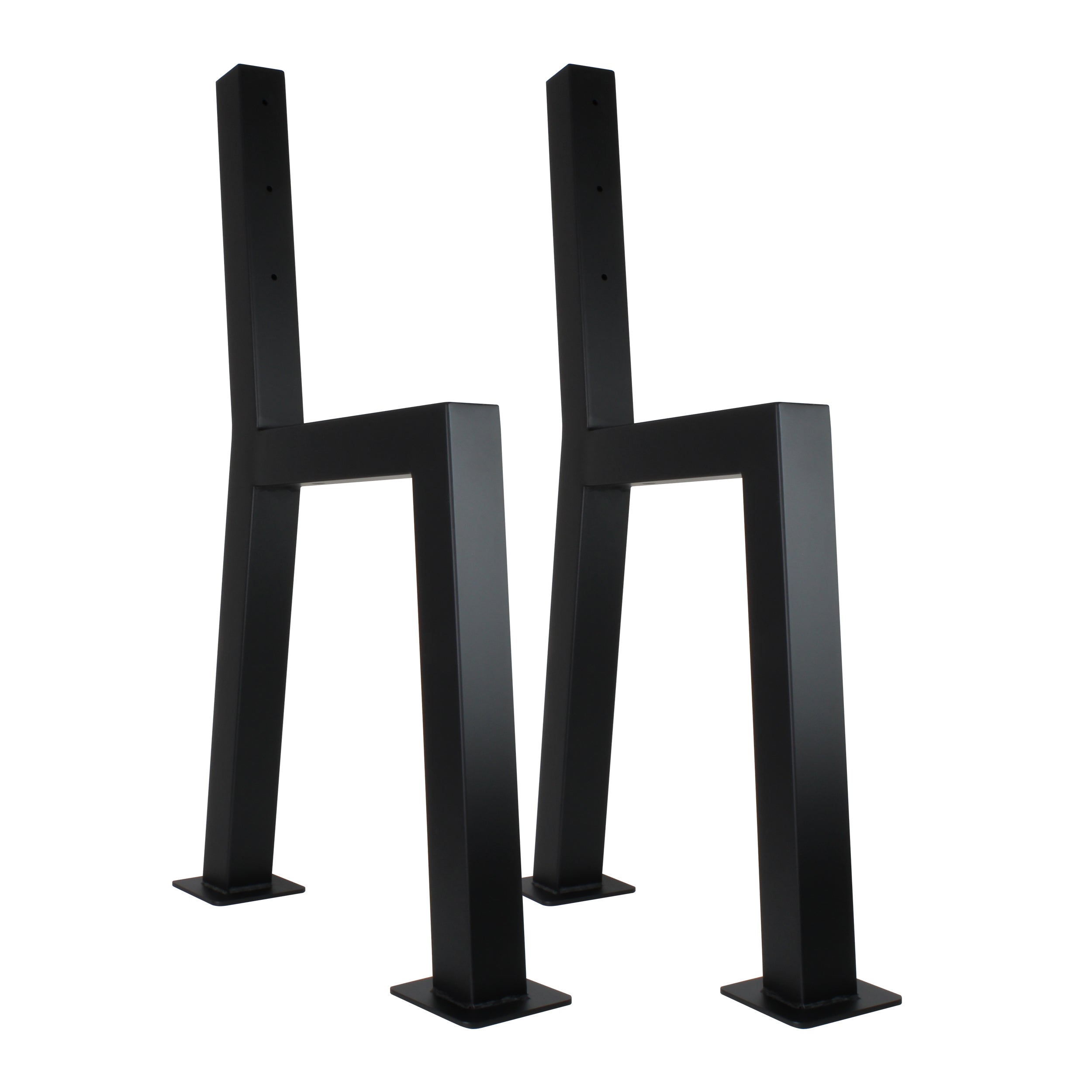 Lot de 2 supports de bancs h-FORM