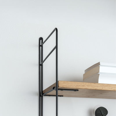 Set of 2 TEGEL shelf brackets with stand