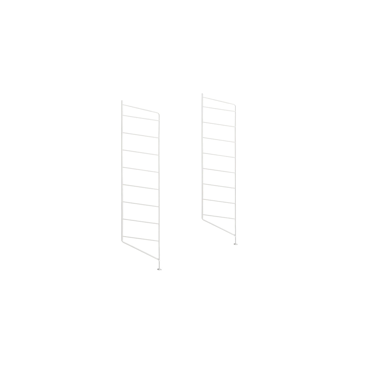 Set of 2 TEGEL shelf brackets with stand