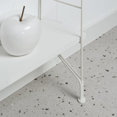 Set of 2 TEGEL shelf brackets with stand