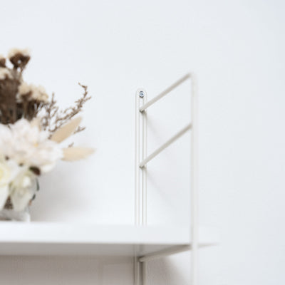 Set of 2 TEGEL shelf brackets with stand