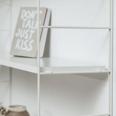 Set of 2 TEGEL shelf brackets with stand