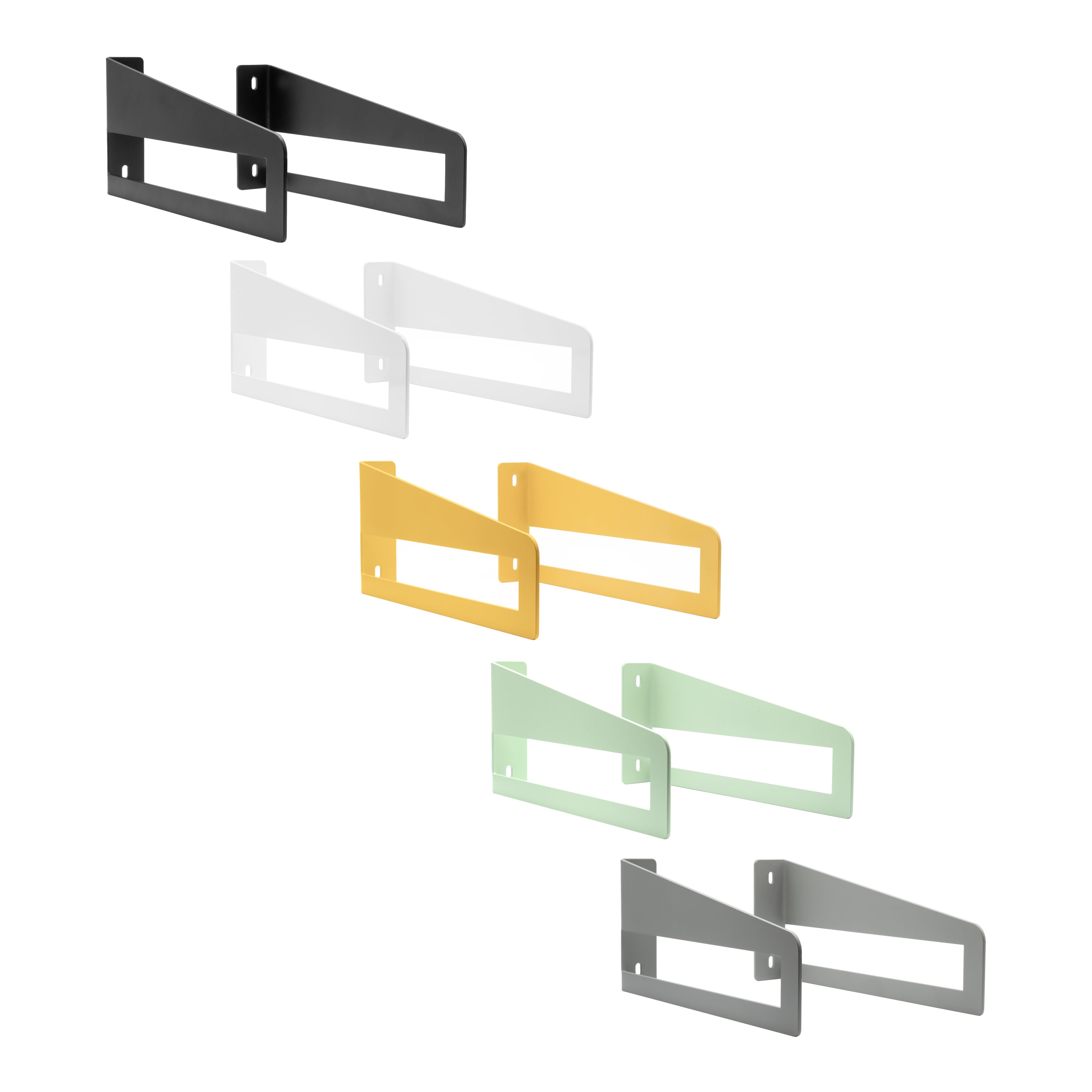 Set van 2 plankbeugels DAHLEM