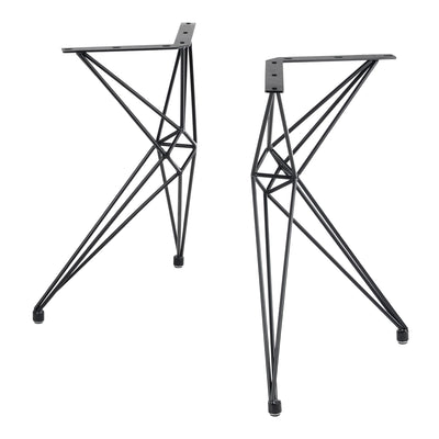 Set of 2 table frames STERN ADJUSTABLE