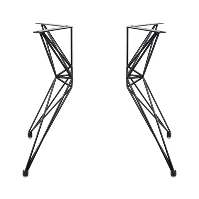 Set of 2 table frames STERN ADJUSTABLE