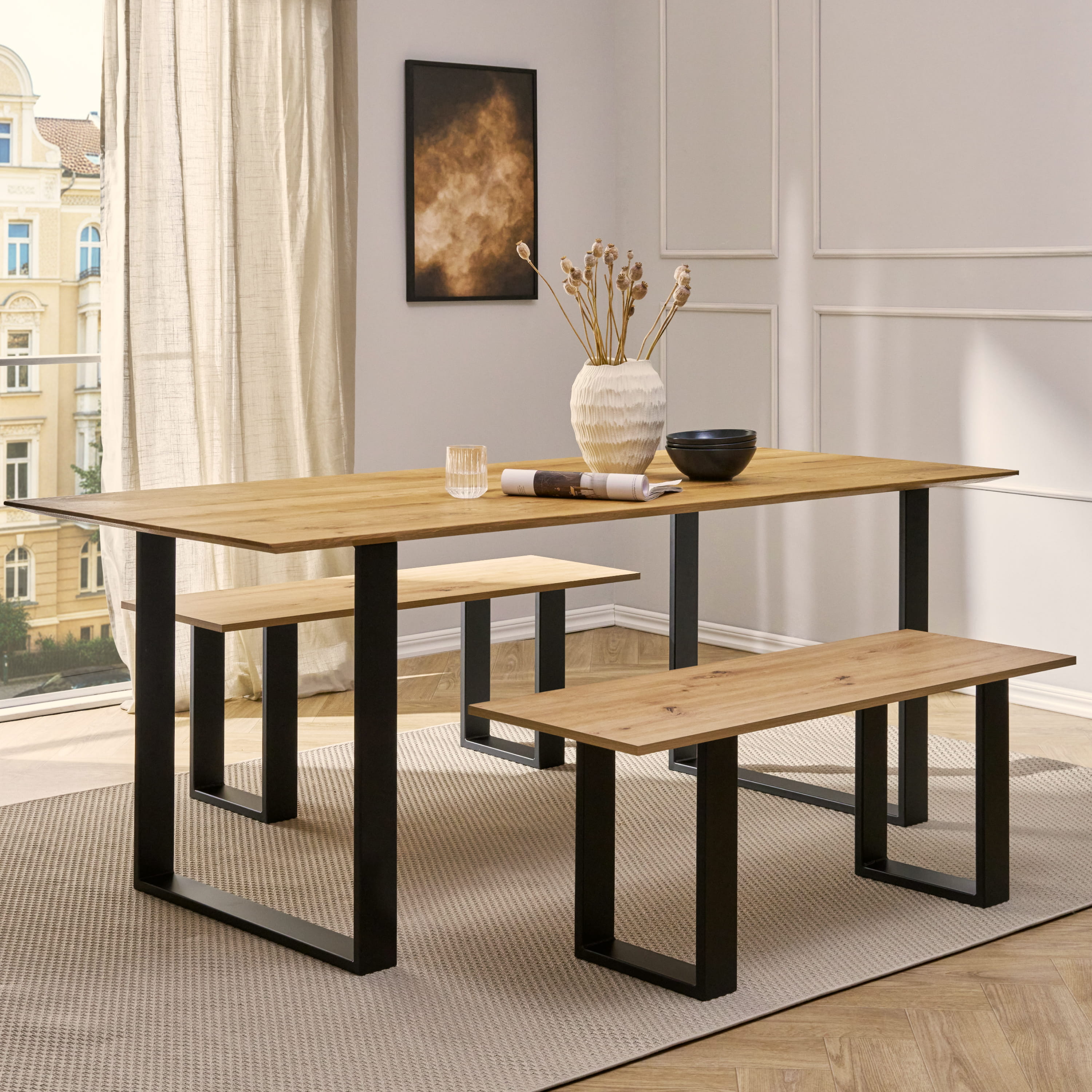 2er Set Möbelkufen RECHTECK