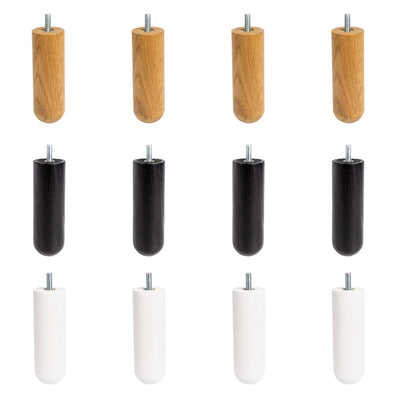 Set of 4 furniture feet FRITZ