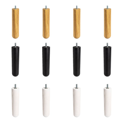 Set of 4 furniture feet FRITZ