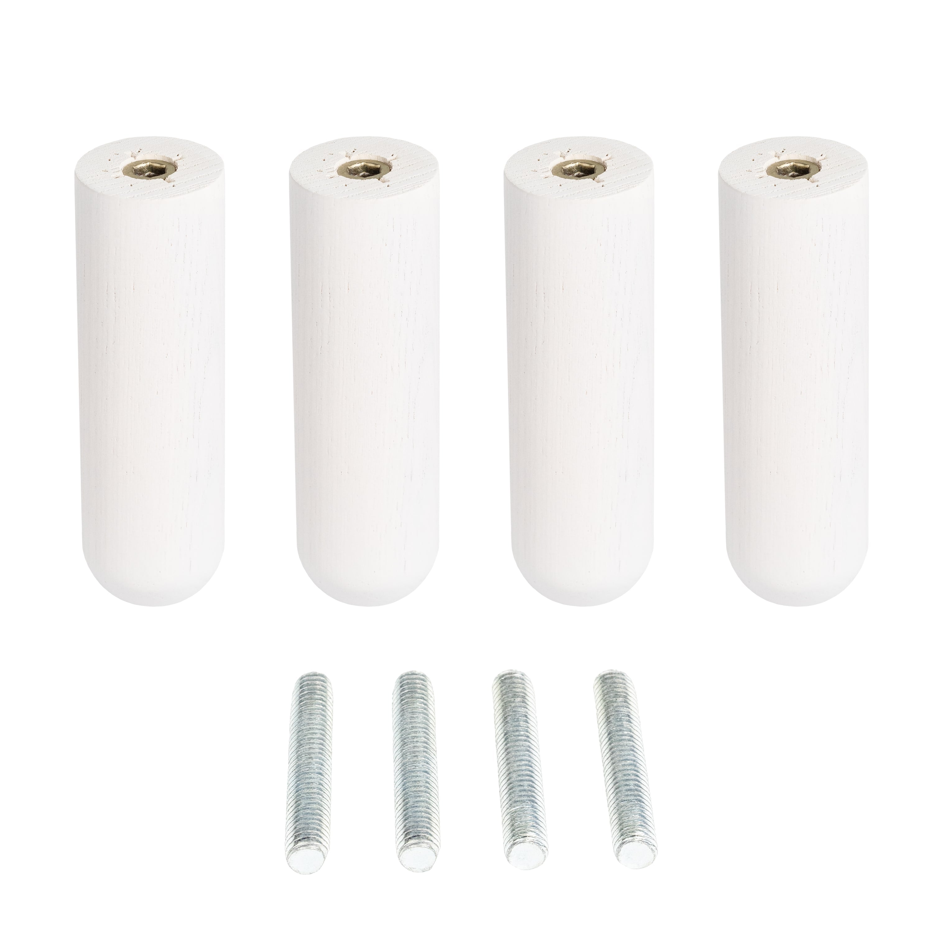 Set of 4 furniture feet FRITZ