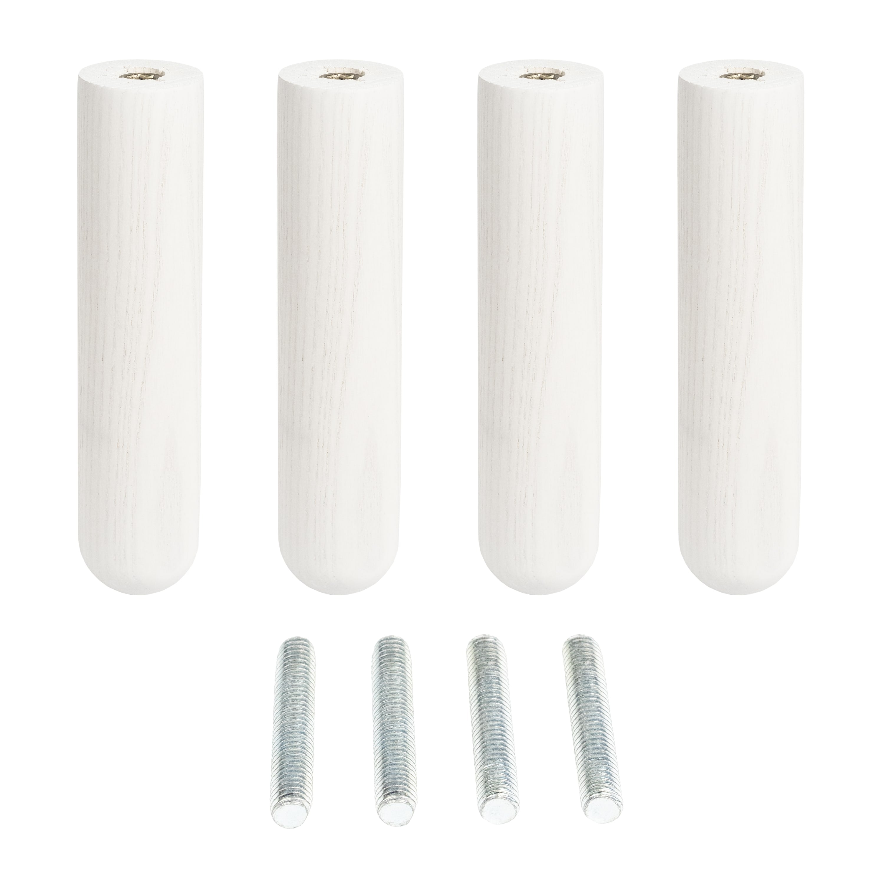 Set of 4 furniture feet FRITZ