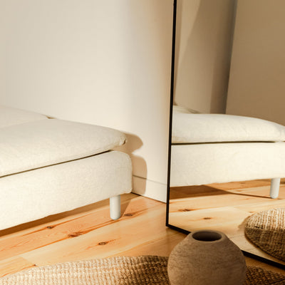 Set of 4 furniture feet FRITZ