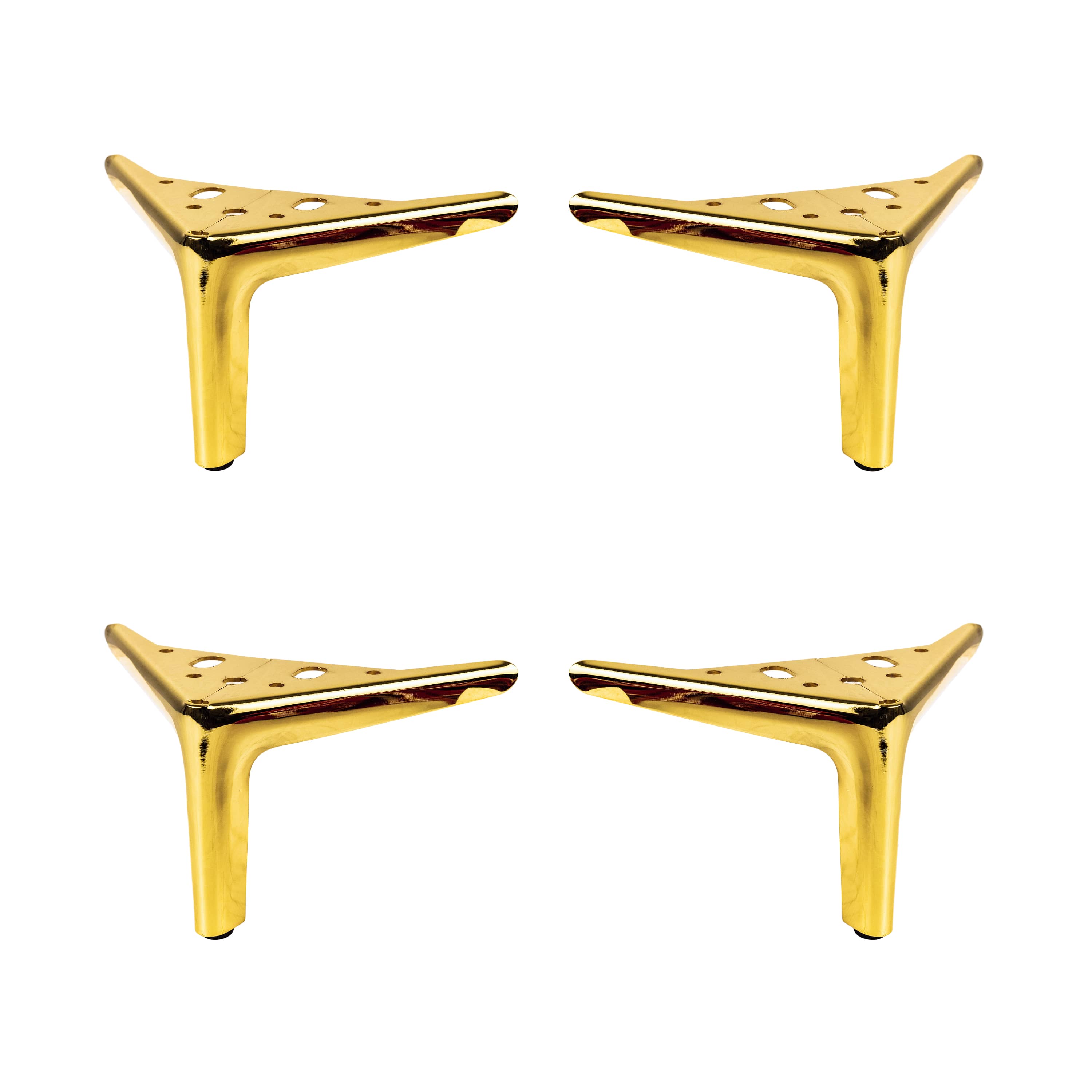 4er Set Möbelfüße TRIANGLE