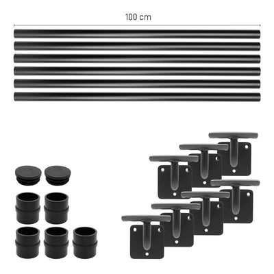 Main courante TUBE avec ROUND
