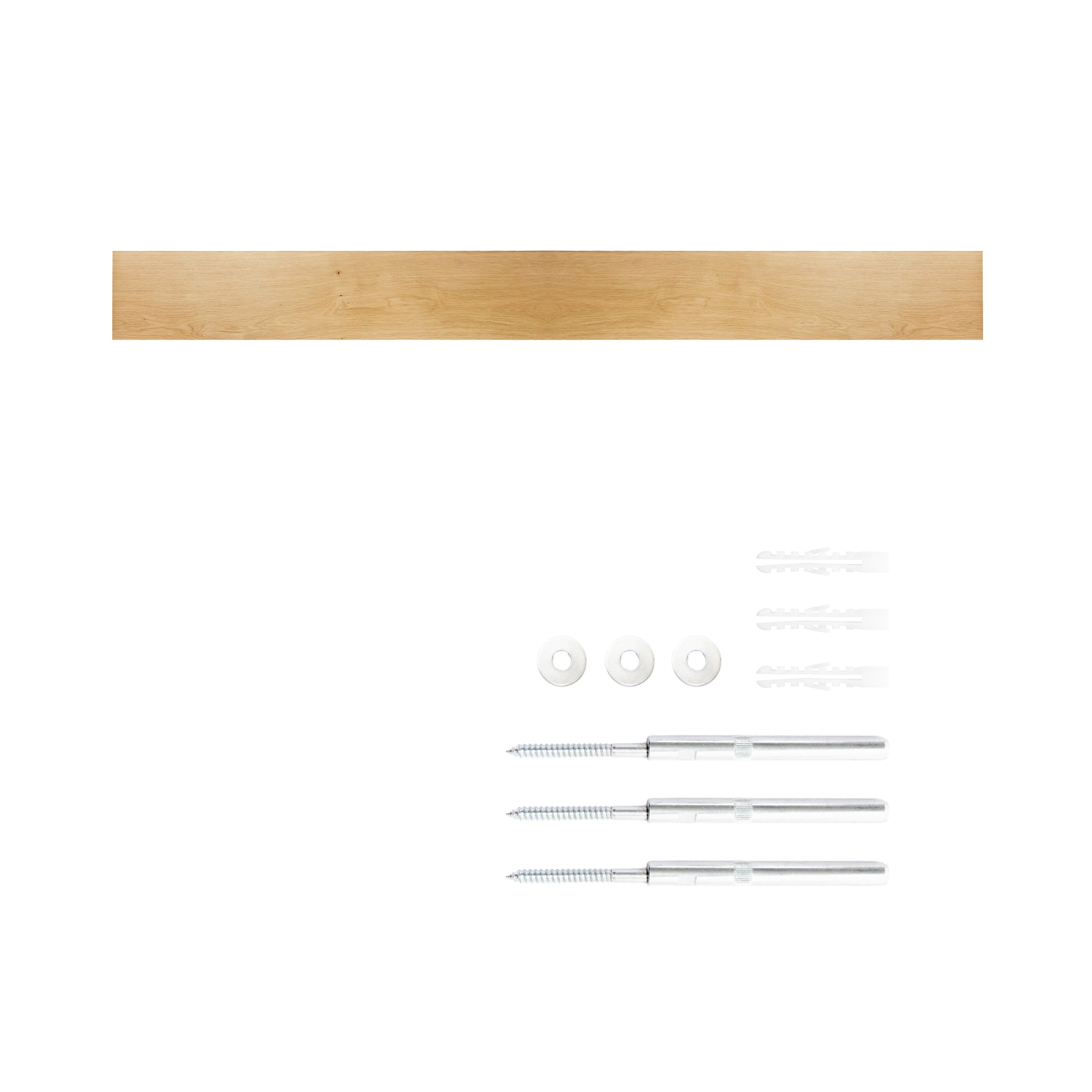 Zwevende plank EICHE