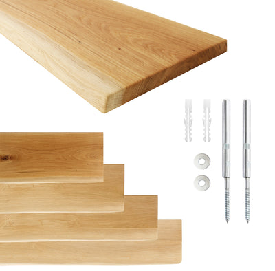 Zwevende plank EICHE
