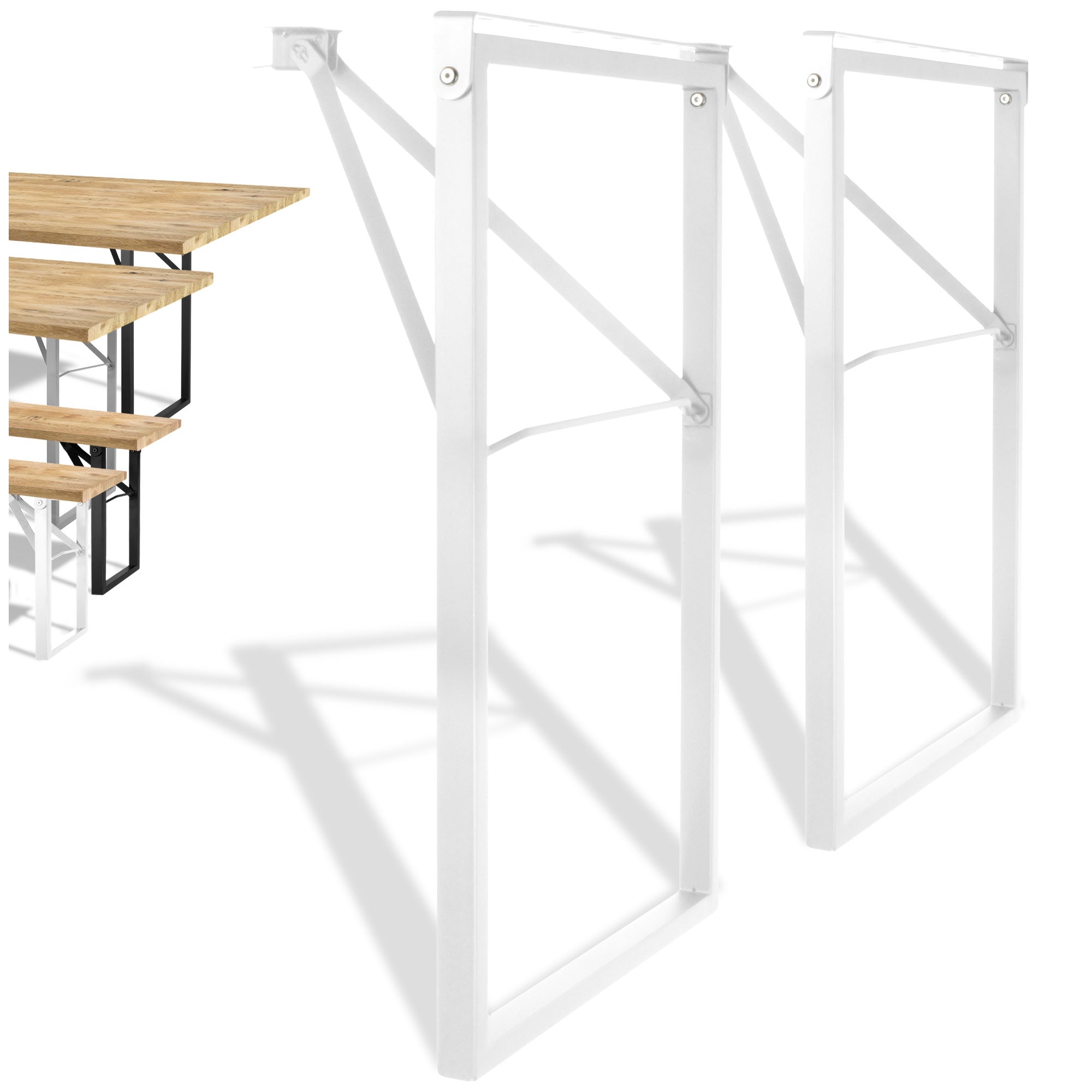 Set of 2 furniture frames BIERZELT RECHTECK