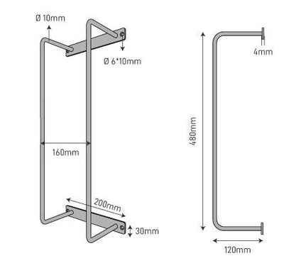 Toallero HAIRPIN
