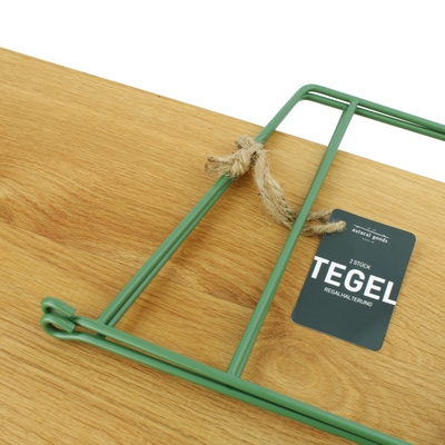 Set van 2 plankbeugels TEGEL