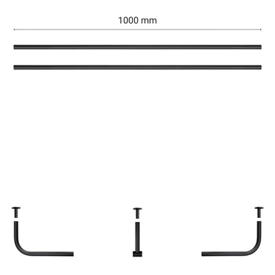 Curtain rod ROUND