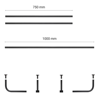 Curtain rod ROUND