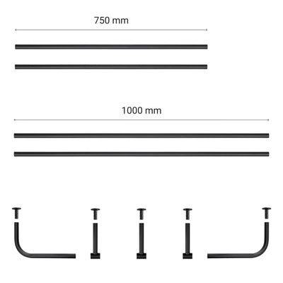 Curtain rod ROUND