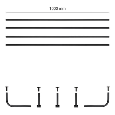 Curtain rod ROUND