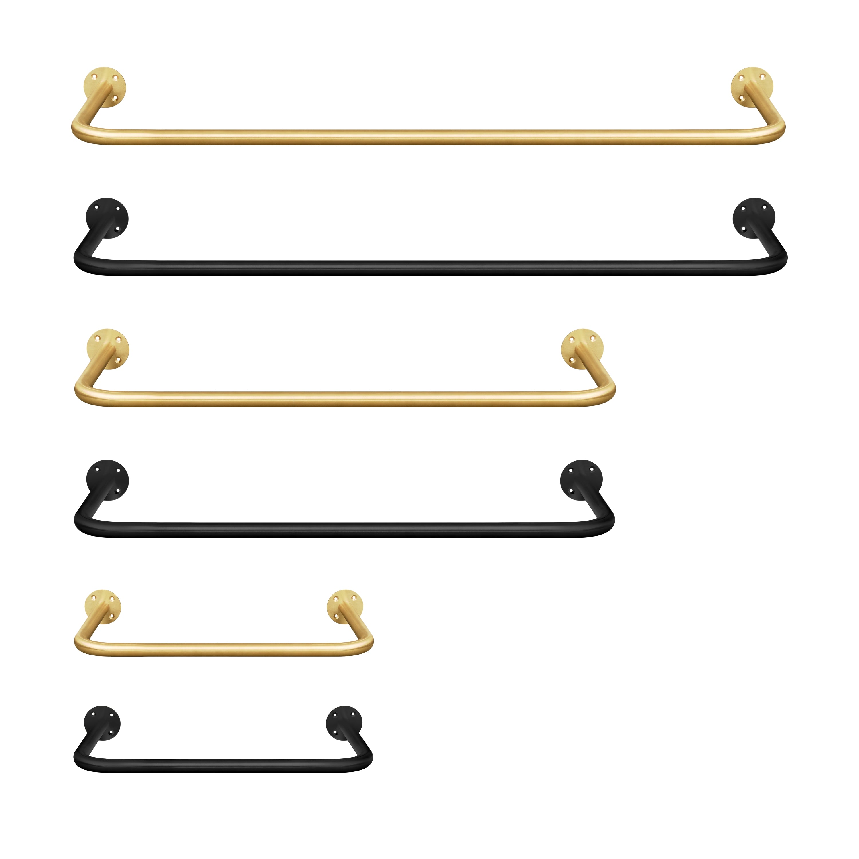 Barra de colgar pared REDONDA